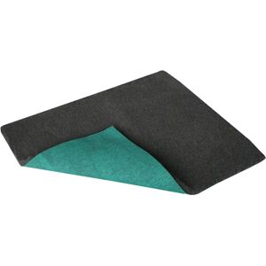 Vet Fleece Bedding   Vet Bed Original Greenback   Mat black 3.0 H x 152.0 W x 152.0 D cm