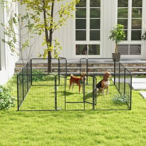 PawHut Pet Playpen 80.0 H x 320.0 W x 160.0 D cm