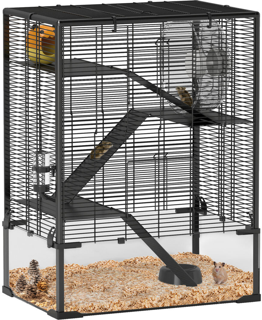 PawHut Hamster Cage 80cm H x 60cm W x 40cm D