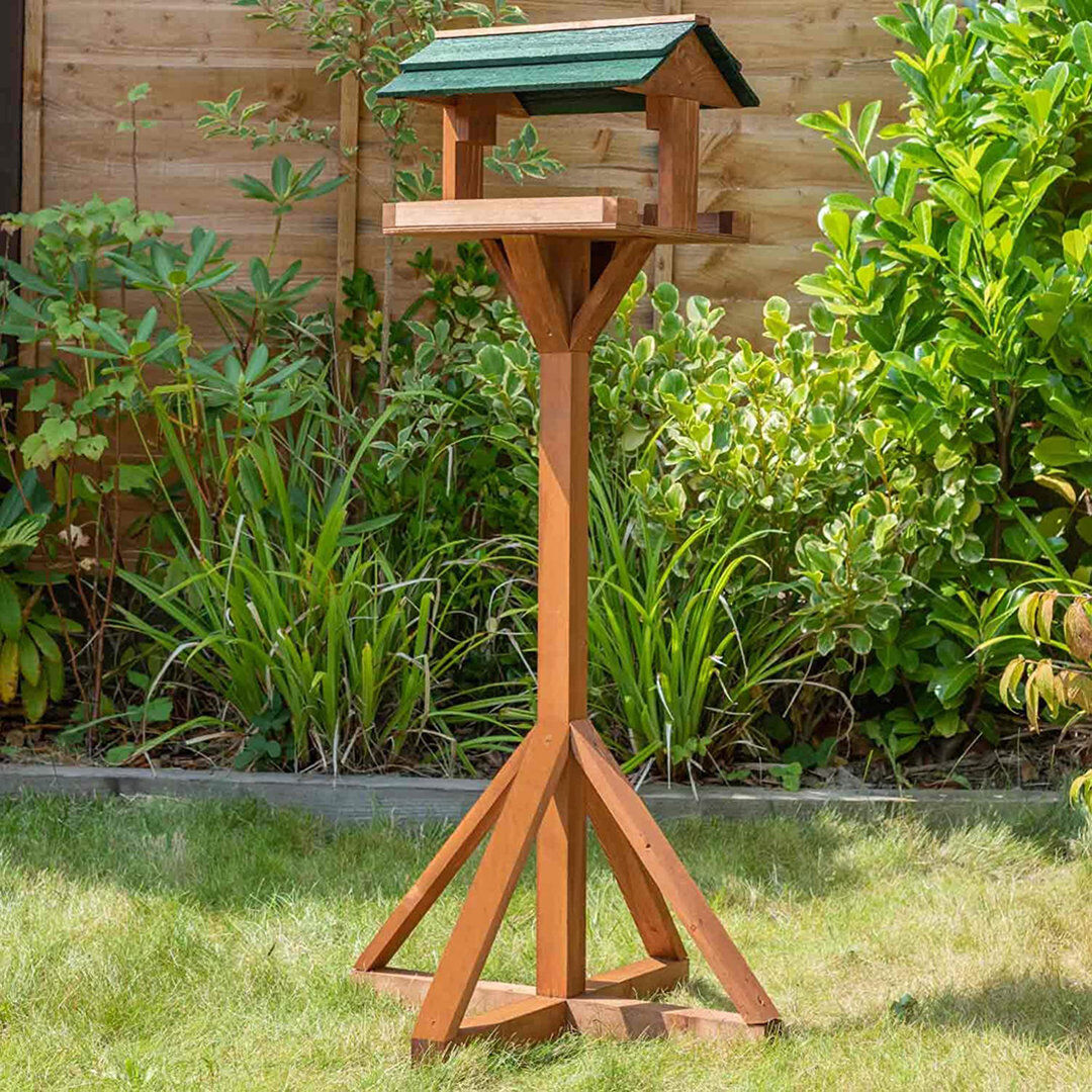 Dakota Fields Annais Hopper Bird Feeder 52.8cm H X 23.6cm W X 23.6cm D