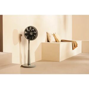 Duux Whisper Fan. Height Adjustable. Multidirectional Oscillation Quiet Fan With 26 Speeds gray 95.0 H x 34.0 W x 34.0 D cm