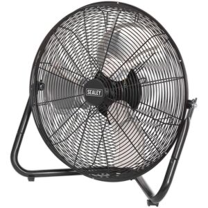 Sealey Industrial High Velocity 46 cm Box Fan black 53.5 H x 58.5 W x 17.5 D cm