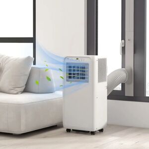 HOMCOM 9000 BTU Portable Air Conditioner with Remote 68.5 H x 33.0 W x 28.0 D cm