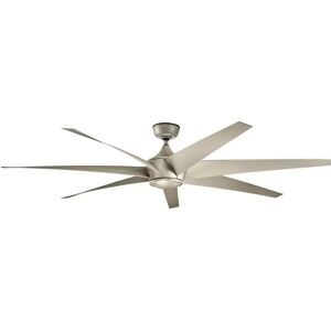 Metro 80Cm Raziya 7 - Blade Ceiling Fan with Remote Control gray