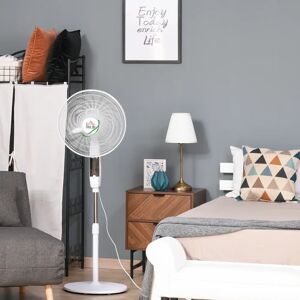 HOMCOM Floor Fan white 118.0 H x 42.0 W x 42.0 D cm