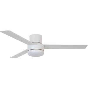 Brayden Studio Abital 132cm Ceiling Fan with Remote Control white 26.5 H x 132.0 D cm