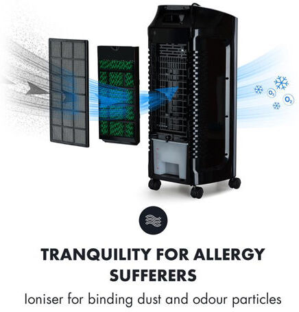 oneConcept Coolster Portable Air Cooler with Remote oneConcept Finish: Black  - Size: Oversized oneConcept Coolster Portable Air Cooler with Remote oneConcept Finish: Black  - Size: Oversized