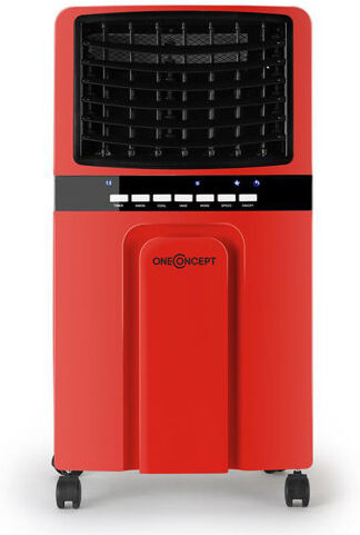 oneConcept Baltic OneConcept Portable Air Conditioner with Remote Control oneConcept Finish: Red  - Size: 1cm H X 3cm W oneConcept Baltic OneConcept Portable Air Conditioner with Remote Control oneConcept Finish: Red  - Size: 1cm H X 3cm W