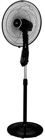 Symple Stuff Airgo Smart 40.67 cm Oscillating Pedestal Fan Symple Stuff  - Size: 50cm H x 50cm W x 50cm D Symple Stuff Airgo Smart 40.67 cm Oscillating Pedestal Fan Symple Stuff  - Size: 50cm H x 50cm W x 50cm D