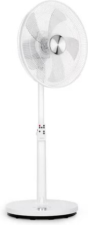 Klarstein Clear Stream 107cm Oscillating Pedestal Fan Klarstein  - Size: 76cm H x 51cm W x 3.8cm D Klarstein Clear Stream 107cm Oscillating Pedestal Fan Klarstein  - Size: 76cm H x 51cm W x 3.8cm D