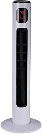 Belfry Heating Karlie 96cm Oscillating Tower Fan Belfry Heating Finish: White 120cm H X 98cm W X 80cm D