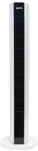 Igenix 33 Inch Oscillating Tower Fan With 8 Hour Timer Igenix  - Size: 37cm H X 56cm W X 45cm D Igenix 33 Inch Oscillating Tower Fan With 8 Hour Timer Igenix  - Size: 37cm H X 56cm W X 45cm D