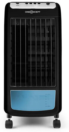 oneConcept Portable Air Cooler oneConcept Finish: Black / Blue  - Size: 32cm H X 24cm W X 13cm D oneConcept Portable Air Cooler oneConcept Finish: Black / Blue  - Size: 32cm H X 24cm W X 13cm D