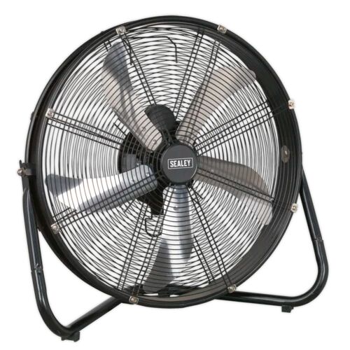 Sealey Industrial High Velocity 51 cm Box Fan Sealey  - Size: 51cm H X 32cm W X 31cm D