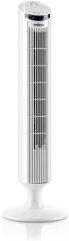 oneConcept Blitzeis OneConcept 85cm Oscillating Tower Fan oneConcept  - Size: 34cm H X 35cm W X 104cm D