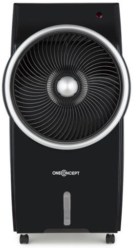 OneConcept Kingcool BTU Portable Air Cooler with Remote oneConcept Finish: Black/Silver  - Size: 83cm H X 152cm W X 82cm D OneConcept Kingcool BTU Portable Air Cooler with Remote oneConcept Finish: Black/Silver  - Size: 83cm H X 152cm W X 82cm D