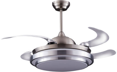 Ebern Designs 112cm Mitton 4 Blade LED Ceiling Fan with Remote Ebern Designs  - Size: 91cm H X 85cm W X 38cm D Ebern Designs 112cm Mitton 4 Blade LED Ceiling Fan with Remote Ebern Designs  - Size: 91cm H X 85cm W X 38cm D