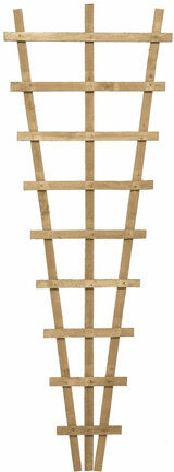 Dakota Fields Lewisburg Wood Fan Trellis (Set of 3) Dakota Fields  - Size: 183cm H x 122cm W x 3.2cm D Dakota Fields Lewisburg Wood Fan Trellis (Set of 3) Dakota Fields  - Size: 183cm H x 122cm W x 3.2cm D