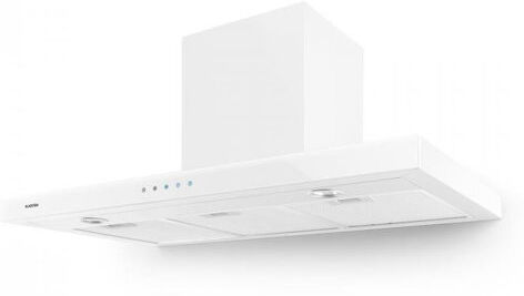 Klarstein Bon Vivant Blanc 90cm Ducted Wall Mount Cooker Hood Klarstein  - Size: 85cm H x 160cm W x 1.8cm D Klarstein Bon Vivant Blanc 90cm Ducted Wall Mount Cooker Hood Klarstein  - Size: 85cm H x 160cm W x 1.8cm D