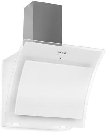 Klarstein Sabia 60cm Wall Mount Ducted Cooker Hood Klarstein Colour: White, Size: 50cm H x 60cm W x 45cm D  - Size: 121.92cm H x 40.64cm W x 3.81cm D Klarstein Sabia 60cm Wall Mount Ducted Cooker Hood Klarstein Colour: White, Size: 50cm H x 60cm W x 45cm D  - Size: 121.92cm H x 40.64cm W x 3.81cm D