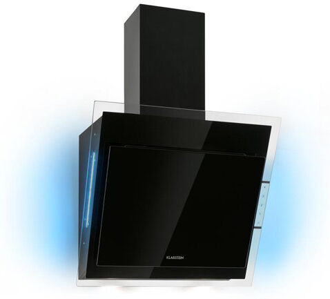 Klarstein Mirage Convertible Wall Mount Cooker Hood Klarstein Finish: Black, Size: H37.5 x W64.5 x D55.5 cm  - Size: 5cm H X 59cm W X 52cm D Klarstein Mirage Convertible Wall Mount Cooker Hood Klarstein Finish: Black, Size: H37.5 x W64.5 x D55.5 cm  - Size: 5cm H X 59cm W X 52cm D