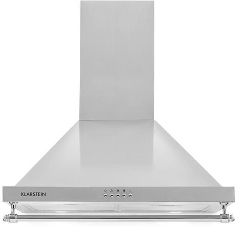 Klarstein Montblanc 60cm Ducted Wall Mount Cooker Hood Klarstein Colour: Silver  - Size: 19cm H X 13cm W X 36cm D Klarstein Montblanc 60cm Ducted Wall Mount Cooker Hood Klarstein Colour: Silver  - Size: 19cm H X 13cm W X 36cm D
