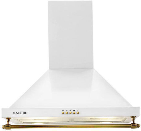 Klarstein Montblanc 60cm Ducted Wall Mount Cooker Hood Klarstein  - Size: 40cm H X 27cm W X 27cm D Klarstein Montblanc 60cm Ducted Wall Mount Cooker Hood Klarstein  - Size: 40cm H X 27cm W X 27cm D