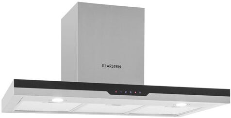 Klarstein Finessa 90cm Ducted Wall Mount Cooker Hood Klarstein  - Size: 30cm H x 120cm W x 64cm D Klarstein Finessa 90cm Ducted Wall Mount Cooker Hood Klarstein  - Size: 30cm H x 120cm W x 64cm D