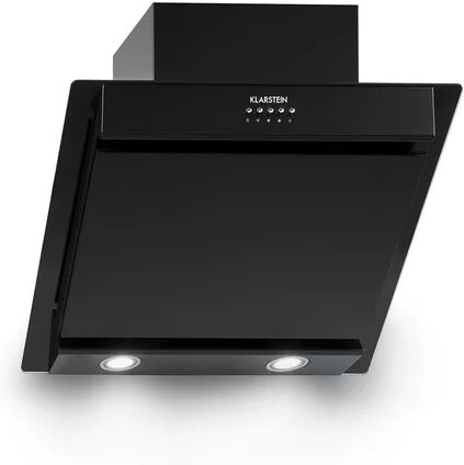 Klarstein Zola 57.5cm Convertible Wall Mount Cooker Hood Klarstein Finish: Black  - Size: 38cm H X 39cm W X 42cm D