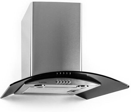 Klarstein GL60WSB Cooker Hood Klarstein Colour: Black  - Size: 2cm H X 200cm W X 180cm D Klarstein GL60WSB Cooker Hood Klarstein Colour: Black  - Size: 2cm H X 200cm W X 180cm D