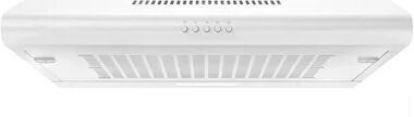 HADEN 60cm Convertible Under Cabinet Cooker Hood HADEN Finish: White  - Size: 7cm H X 54cm W X 46cm D