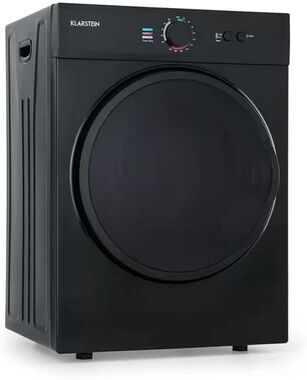 Klarstein Jet 3kg Electric Dryer Klarstein Colour: Black  - Size: 75cm H X 44cm W X 39cm D Klarstein Jet 3kg Electric Dryer Klarstein Colour: Black  - Size: 75cm H X 44cm W X 39cm D