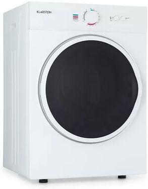 Klarstein Jet 3kg Electric Dryer Klarstein Colour: White  - Size: 74cm H X 54cm W X 54cm D Klarstein Jet 3kg Electric Dryer Klarstein Colour: White  - Size: 74cm H X 54cm W X 54cm D