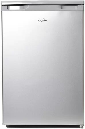 Statesman 3 cu. ft. Upright Freezer Statesman Finish/Colour: Silver  - Size: 59cm H X 595cm W X 575cm D