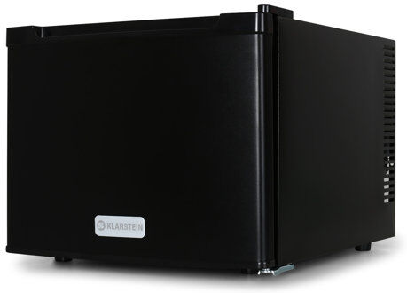 Klarstein Manhattan EEK A 35 L Mini Fridge Klarstein Colour: Black  - Size: 45cm H X 28cm W X 33cm D Klarstein Manhattan EEK A 35 L Mini Fridge Klarstein Colour: Black  - Size: 45cm H X 28cm W X 33cm D