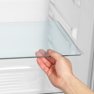 Ivy Bronx 174 Litre Freestanding Fridge Freezer Black 150cm H X 51.5cm W X 47cm D Ivy Bronx 174 Litre Freestanding Fridge Freezer Black 150cm H X 51.5cm W X 47cm D