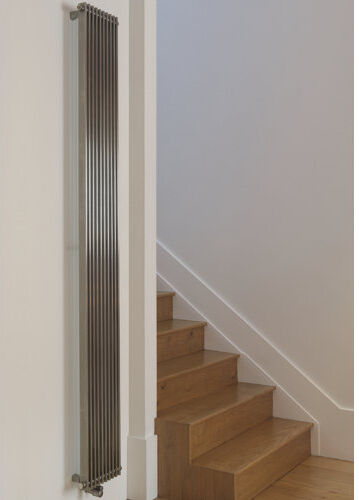 Belfry Heating Benjamin Vertical Designer Radiator Belfry Heating Size: 180cm H x 50.5cm W x 7cm D  - Size: 200cm H x 25.5cm W x 7cm D Belfry Heating Benjamin Vertical Designer Radiator Belfry Heating Size: 180cm H x 50.5cm W x 7cm D  - Size: 200cm H x 25.5cm W x 7cm D