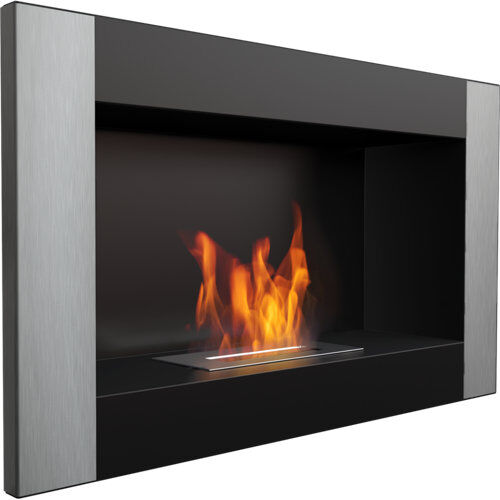 Kratki Golf Recessed Wall Mounted Bio Ethanol Fire Kratki  - Size: 43cm H x 92.5cm W x 20cm D Kratki Golf Recessed Wall Mounted Bio Ethanol Fire Kratki  - Size: 43cm H x 92.5cm W x 20cm D