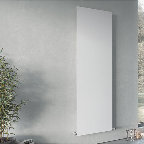 Belfry Heating Andrew Vertical Flat Panel Radiator Belfry Heating Radiator Colour: White, Size: 150cm H x 60cm W x 7.4cm D  - Size: 150cm H x 60cm W x 7.4cm D Belfry Heating Andrew Vertical Flat Panel Radiator Belfry Heating Radiator Colour: White, Size: 150cm H x 60cm W x 7.4cm D  - Size: 150cm H x 60cm W x 7.4cm D