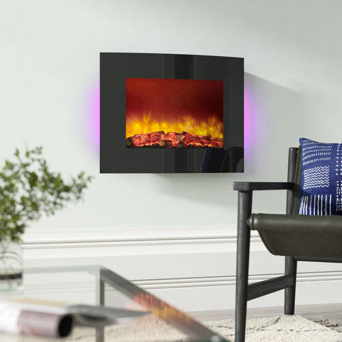 BeModern Quattro Electric Fireplace BeModern  - Size: Medium BeModern Quattro Electric Fireplace BeModern  - Size: Medium