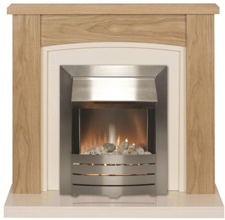 Adam Electric Fire Suite Adam  - Size: 57cm H X 80cm W X 20cm D Adam Electric Fire Suite Adam  - Size: 57cm H X 80cm W X 20cm D