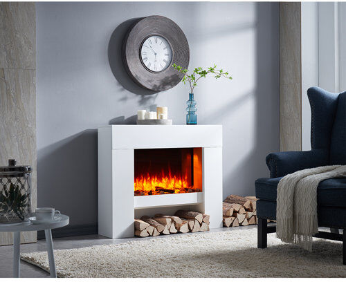 Belfry Heating Tyson Wall Mounted Electric Fire Suite Belfry Heating  - Size: 200cm H X 150cm W X 200cm D Belfry Heating Tyson Wall Mounted Electric Fire Suite Belfry Heating  - Size: 200cm H X 150cm W X 200cm D
