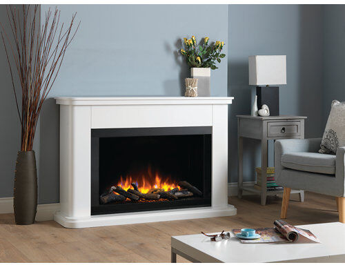 Suncrest Milan Electric Fire Suncrest  - Size: 102cm H X 140cm W X 55cm D Suncrest Milan Electric Fire Suncrest  - Size: 102cm H X 140cm W X 55cm D