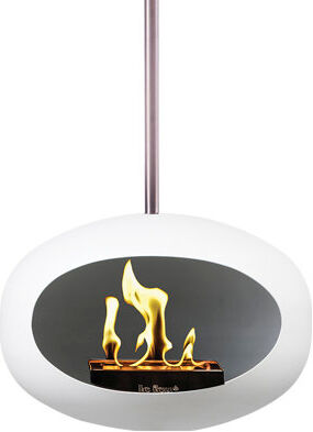 Le Feu by Lauritsen Recessed Bio Ethanol Fire Le Feu by Lauritsen Size: 164cm H x 55cm W x 55cm D, Finish: Black  - Size: Le Feu by Lauritsen Recessed Bio Ethanol Fire Le Feu by Lauritsen Size: 164cm H x 55cm W x 55cm D, Finish: Black  - Size: