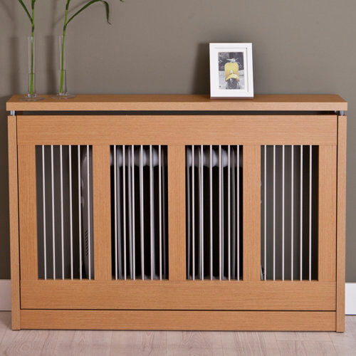Belfry Heating Radiator Cover Belfry Heating Finish: Oak  - Size: 69cm H X 47cm W X 45cm D Belfry Heating Radiator Cover Belfry Heating Finish: Oak  - Size: 69cm H X 47cm W X 45cm D