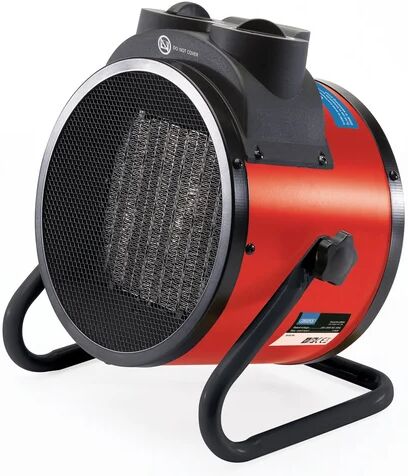 Draper Space 2,800 Watt Electric Fan Compact Heater with Adjustable Thermostat Draper  - Size: 76cm H X 496cm W X 13cm D