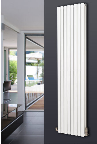 Belfry Heating Angela Vertical Double Panel Radiator Belfry Heating Radiator Colour: White, Size: 180 cm H x 47.2 cm W x 10.2 cm D  - Size: 30cm H X 30cm W X 15cm D Belfry Heating Angela Vertical Double Panel Radiator Belfry Heating Radiator Colour: White, Size: 180 cm H x 47.2 cm W x 10.2 cm D  - Size: 30cm H X 30cm W X 15cm D