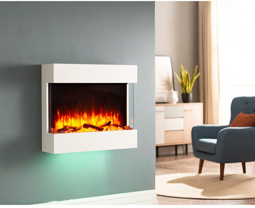 Belfry Heating Darren Wall Mounted Electric Fire Suite Belfry Heating  - Size: 245cm H Belfry Heating Darren Wall Mounted Electric Fire Suite Belfry Heating  - Size: 245cm H