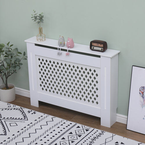 Belfry Heating Taniya Radiator Cover Belfry Heating Size: 82cm H x 112cm W x 19cm D  - Size: W200 x L240cm Belfry Heating Taniya Radiator Cover Belfry Heating Size: 82cm H x 112cm W x 19cm D  - Size: W200 x L240cm