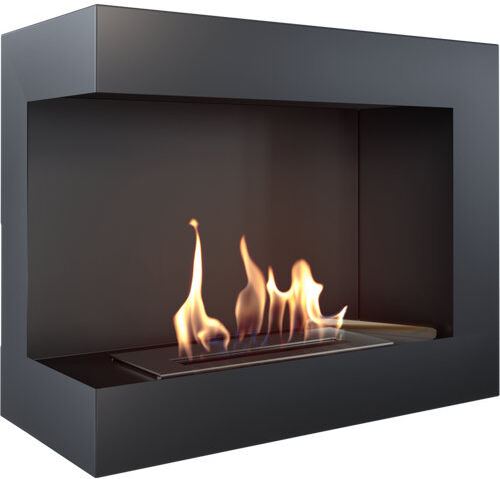 Kratki Delta Dorsey Recessed Wall Mounted Bio Ethanol Fire Kratki  - Size: 186cm H X 24cm W X 74cm D Kratki Delta Dorsey Recessed Wall Mounted Bio Ethanol Fire Kratki  - Size: 186cm H X 24cm W X 74cm D